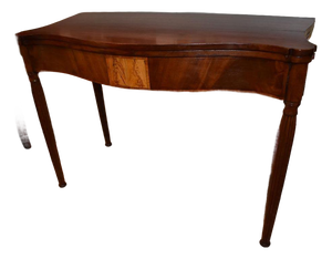 18th Century Federal New England Mahogany Games Table
