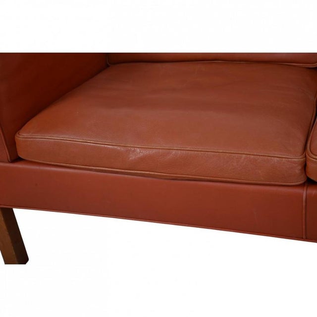 2213 3-Seater Sofa in Cognac Leather by Børge Mogensen, 1997 For Sale - Image 18 of 18
