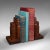 Wood 1930s Vintage English Walnut Pair of Decorative Bookends For Sale - Image 7 of 10
