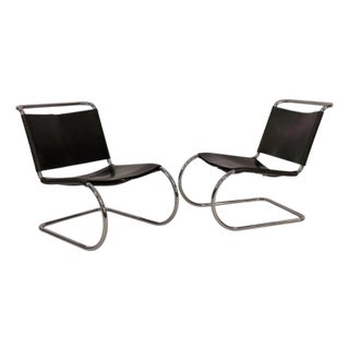 Mies Van Der Rohe Mr 30/5 Lounge Chairs, Knoll 1970 For Sale