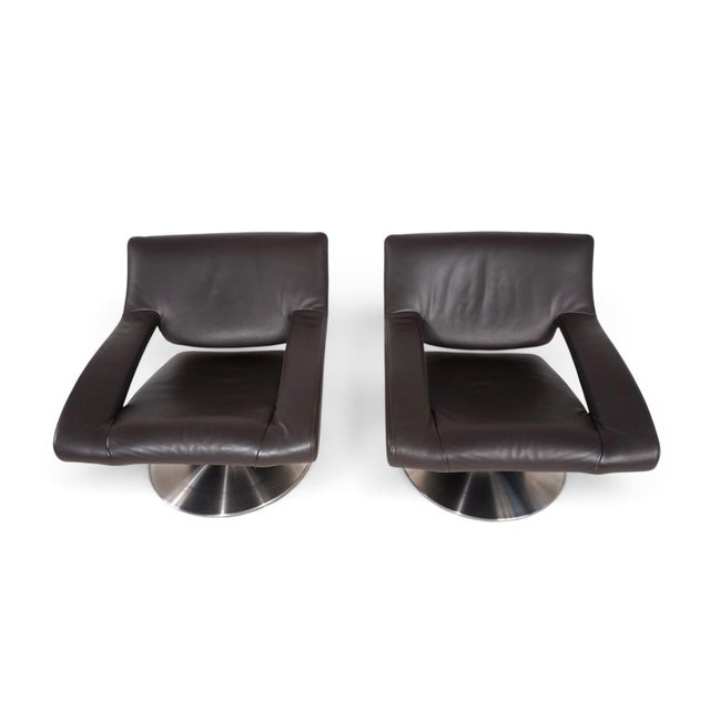 DS-255 Avant-Garde Lounge Chair in Dark Brown Leather from de Sede, 2000 For Sale - Image 9 of 18