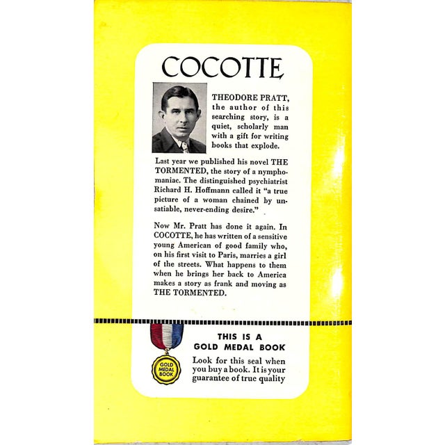 Traditional "Cocotte: A Paris Street Girl's Story" 1951 Pratt, Theodore For Sale - Image 3 of 3