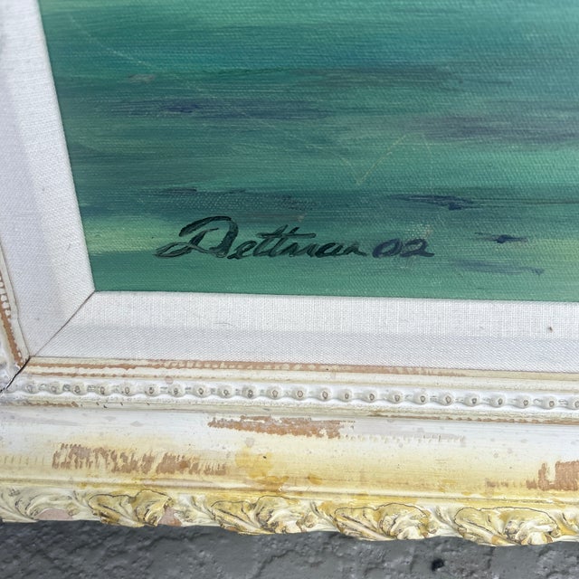 Abstract Fred Dettman “Summer Day” Oil Painting For Sale - Image 3 of 7