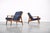 This impressive set of sofa and two armchairs was designed and produced by the Australian company Parker Furniture in...