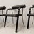 Vintage Black Armchairs with Armrests, 1980s, Set of 4 For Sale - Image 17 of 18