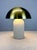 Metal Modernist Mushroom “Gaia” Brass and Ceramic 2-Light Table Lamp by Mitzi/Hudson Valley Lighting For Sale - Image 7 of 10
