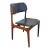 Mid Century Modern Rosewood Chair Attributed to Erik Buch Model 49 Chair For Sale