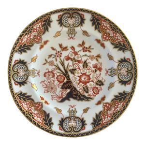 Salad Plate Classic Imari Style "Japanese Derby" by Royal Crown Derby