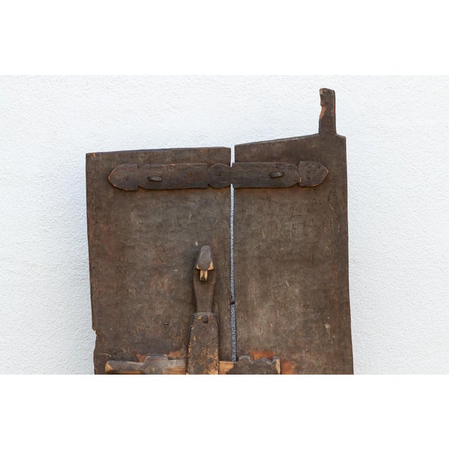 19th Century Ancestral Guardian 19th Century Bamana Door For Sale - Image 5 of 8