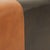 Textile Square Pouf in Skai and Faux Leather, 1960s For Sale - Image 7 of 14