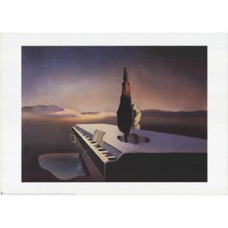 2000 Salvador Dali Necrophiliac Spring Flowering from Piano With Tail Lithograph For Sale