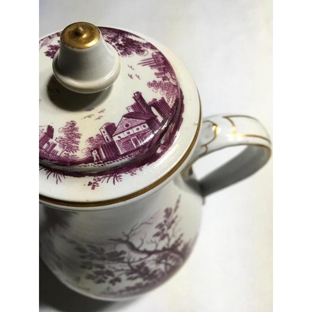 Mid-18th Century Porcelain Coffee Pot by Richard Ginori, Italy For Sale - Image 16 of 18