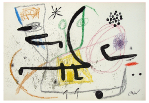 Joan Miró, Maravillas Con Variations Acrosticas 9, 1975 Lithograph