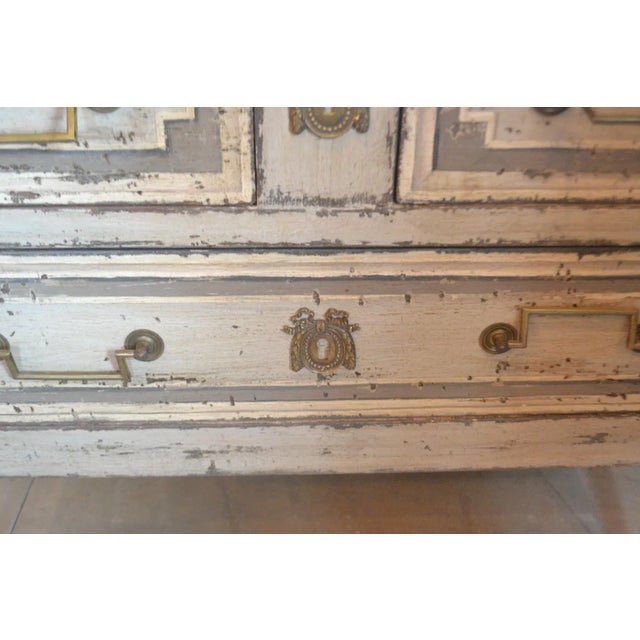 French Small Louis XVI Style Commode For Sale - Image 3 of 7