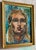 2020s "Lady Liberty", Original Oil Painting, Figurative Art, Framed For Sale - Image 5 of 8