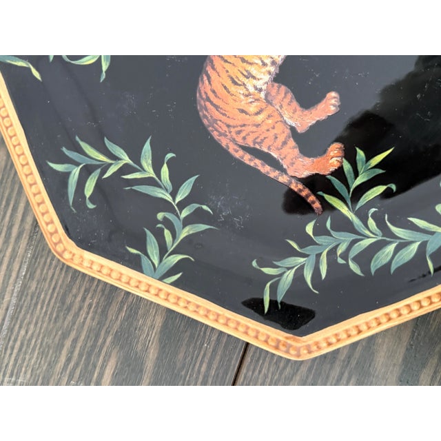 Late 20th Century Raymond Waites Safari Collection Plate - Set of 4 For Sale - Image 13 of 16