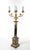 This elegant pair of late 20th-century Italian torchiere lamps features tall, slender architectural columns crafted from...