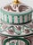 Mid-20th Century Spanish Revival Green Ceramic Table Lamp with Silk Shade, 1970s For Sale - Image 17 of 18