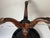 Vintage Maitland-Smith Round Pedestal Mahogany Inlaid Table. For Sale In San Diego - Image 6 of 12