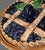 Vintage Sanor Portuguese Ceramic Blueberry Pie Keeper "Trompe L'oeil" For Sale - Image 4 of 10