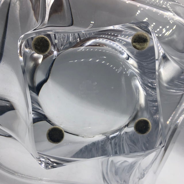 Cofrac Crystal Centerpiece Bowl For Sale In Miami - Image 6 of 7