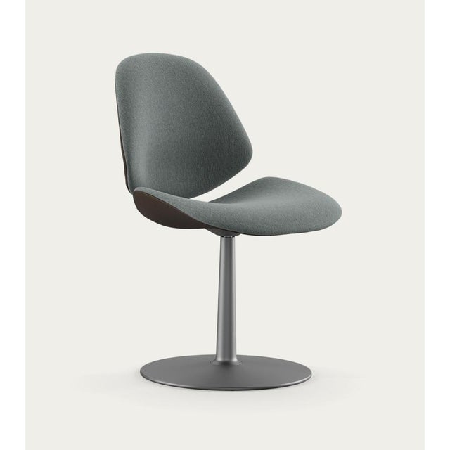 Salto and sigsgaard council family salon chair base: graphite, front: steelcut quartet 144 + back: prestige coffee for one...