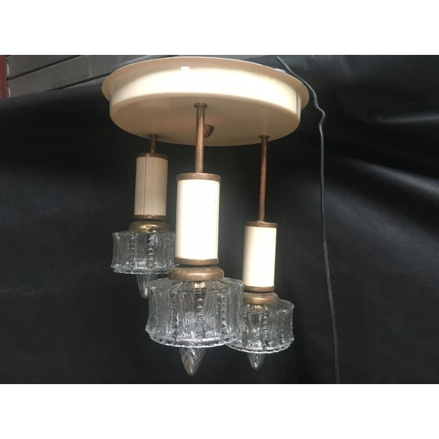 Pendant Lamp in Metal and Glass, 1960s For Sale - Image 3 of 18
