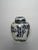 Asian Japanese Blue and White Lidded Ginger Jar, Small For Sale - Image 4 of 11