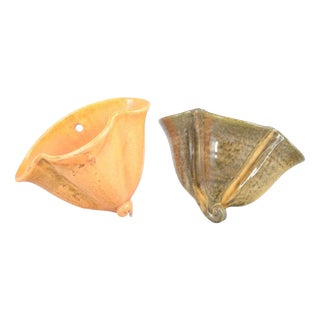 Wall-Hanging Herb Pots in Ceramic from Kähler, Denmark, 1930s, Set of 2 For Sale