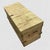 Custom Steamer Trunk With Golden Blonde Finish For Sale - Image 4 of 4