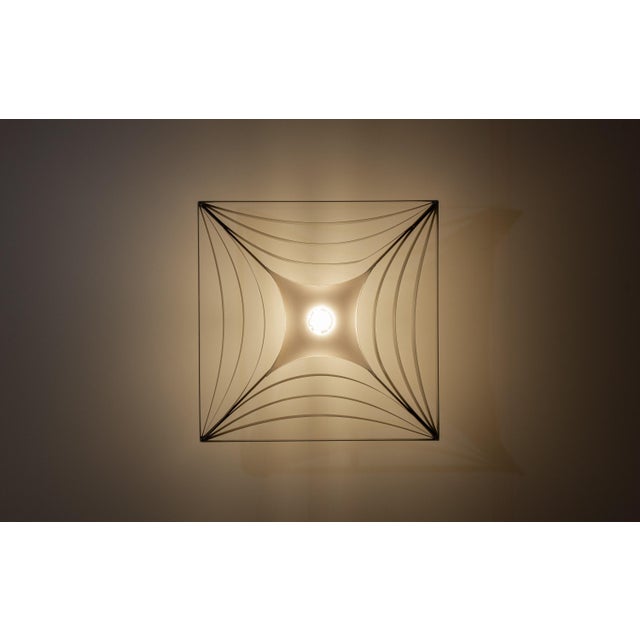 Architectural Ceiling Lamp, Belgium, 1960s For Sale - Image 10 of 10