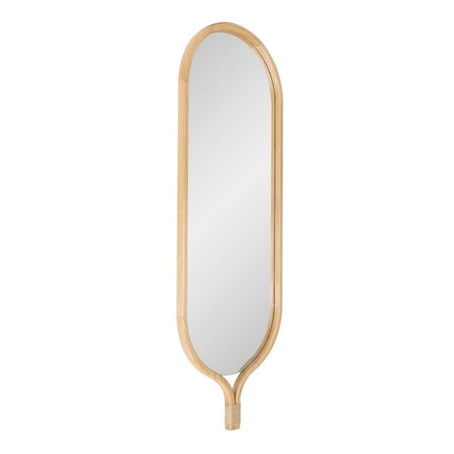 Kenneth Ludwig Chicago Ulah Oval Mirror For Sale - Image 4 of 11