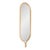 Kenneth Ludwig Chicago Ulah Oval Mirror For Sale - Image 4 of 11