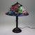Black Arts & Crafts Leaded Stained Glass Table Lamp, Early 20th Century For Sale - Image 8 of 9