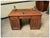 Antique Art Deco Historicism Double-Sided Desk, 1930 For Sale - Image 10 of 11