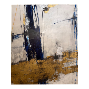 Abstract Painting Titled "Full Swing", Acrylic on Canvas, Contemporary