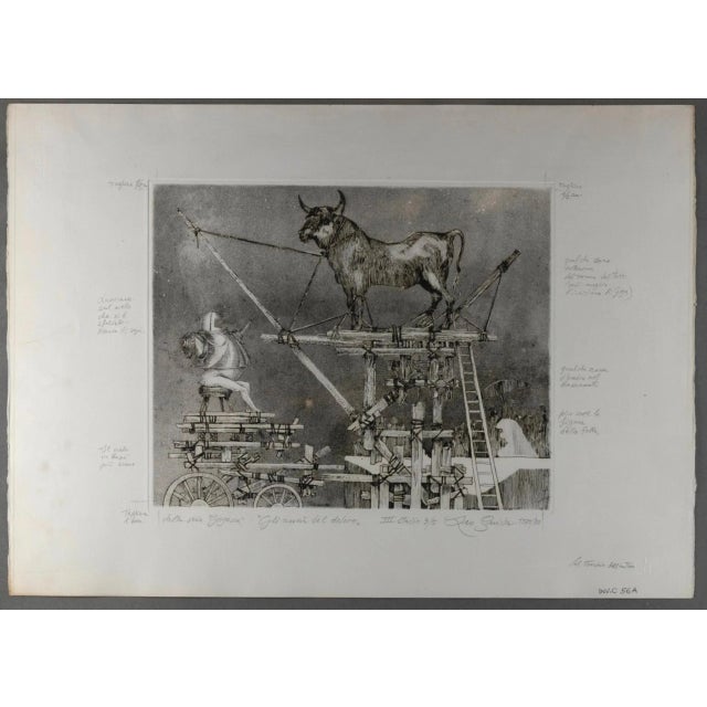 The Years of Pain (Original Title: Gli anni del dolore) is an original Contemporary artwork realized in 1975 by the...