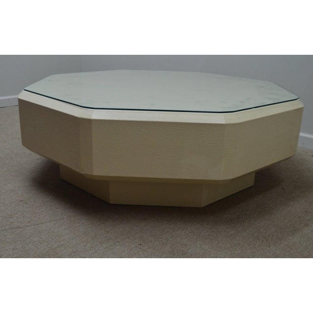 Lorin Marsh Octogonal Coffee Coctail Table For Sale In Philadelphia - Image 6 of 13