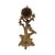 Art Nouveau Figural Mantel Clock With Girl and Ducks Tree Form 15" For Sale In San Francisco - Image 6 of 9