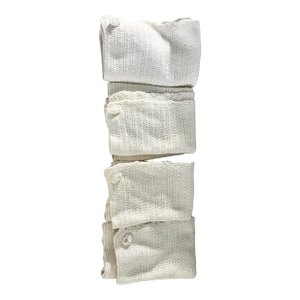 Vintage Hand Crafted Placemats Set of 4 Off White 16” X 20”