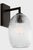 Contemporary Hable by Visual Comfort Studio Serafina Vanity Sconce in Aged Iron Black Finish For Sale - Image 3 of 6