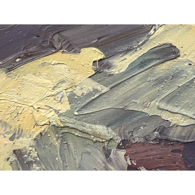 Impasto Oil Painting of Derwent Water in Keswick in the Lake District of England 2011 For Sale - Image 4 of 17