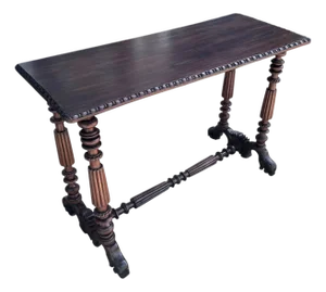 Antique 18th C Rosewood Spanish Colonial Console Table.