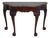 Henkel Harris Claw Foot Mahogany Marble Top Console Table For Sale