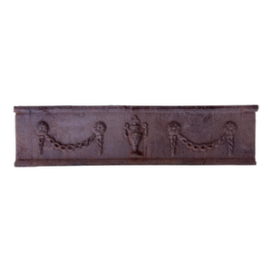 19th Century French Louis Seize Cast Iron Rectangular Planter