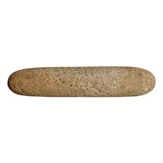 Original Antique African Stone Grain Pestle For Sale