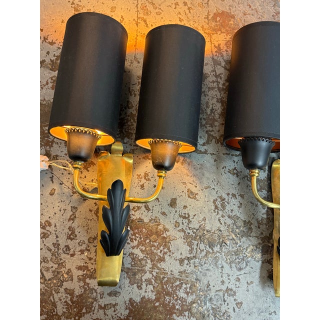 Vintage Neoclassical Wall Sconces, Pair For Sale - Image 4 of 12