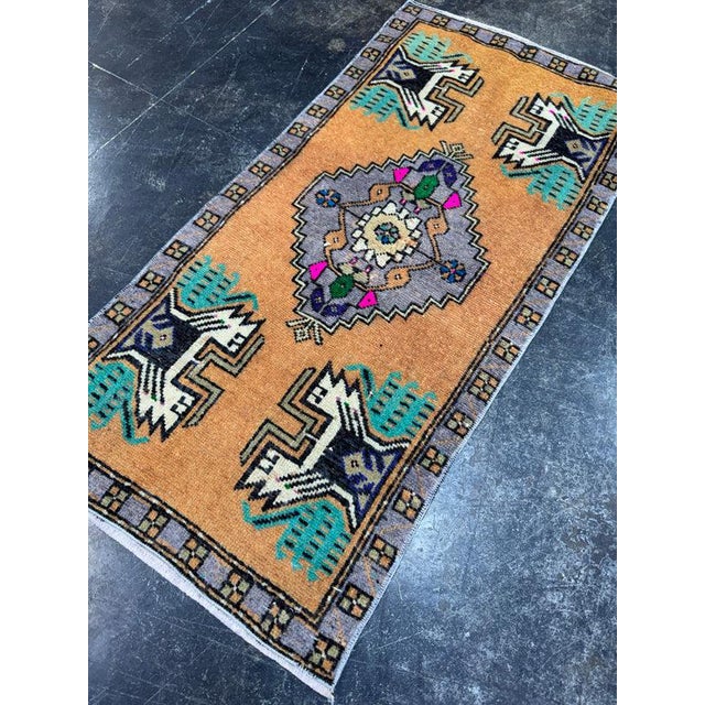 Early 21st Century Turkish Yastik Rug 1'7" x 3'3" For Sale - Image 5 of 5