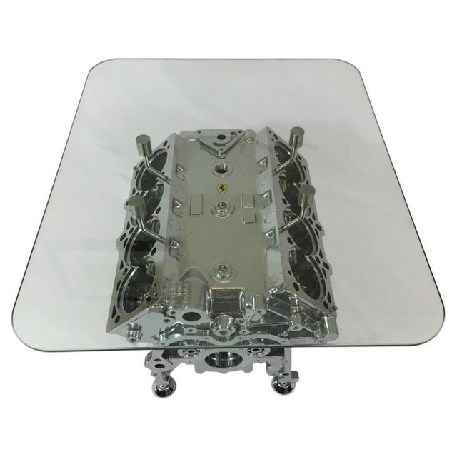 Ferrari V8 Engine Block Coffee Table For Sale - Image 11 of 11