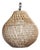 Natural Wicker Coastal Contemporary Bawang Pendant Light Small For Sale